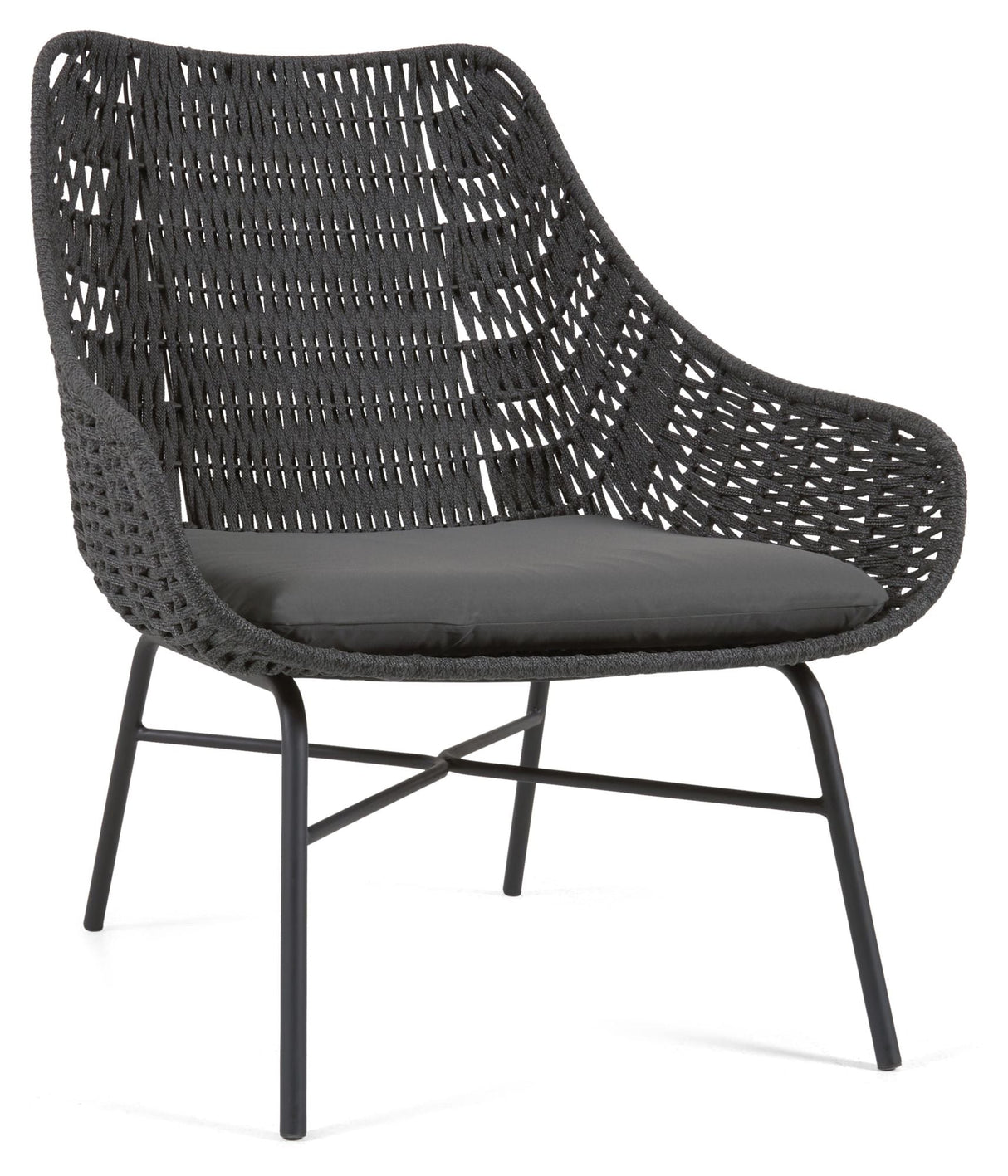 Abeli Lounge Chair, Black