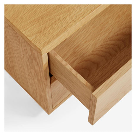 Abil Bedside table - Oak veneer