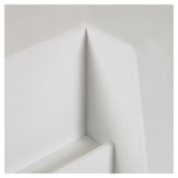 Adiventina Bookshelf, 59.5x69.5, White MDF