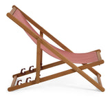 Adredna Deck Chair, Acacia/Brown Oxide