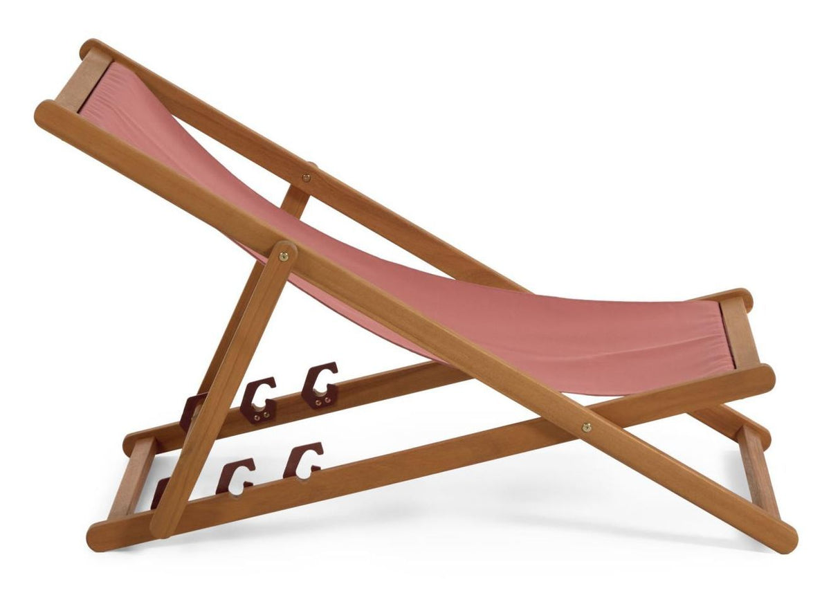 Adredna Deck Chair, Acacia/Brown Oxide