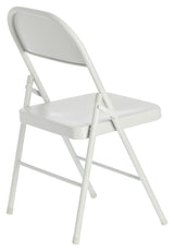 Aidana Folding chair, light gray metal