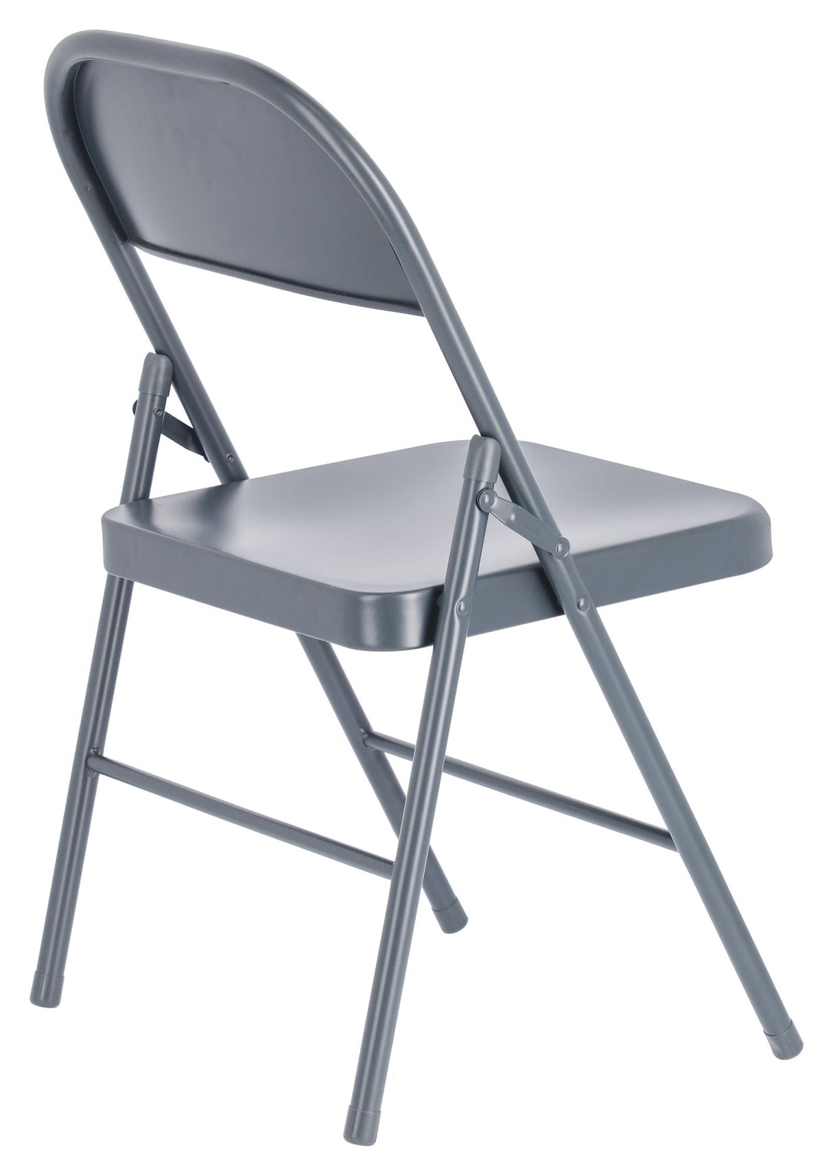 Aidana Folding chair, dark gray metal