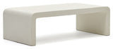 Aiguablava Lounge Table, White, 135x65