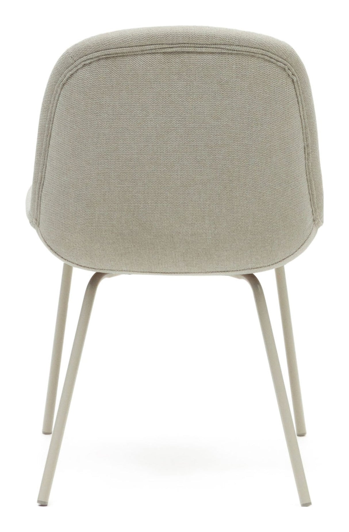 Aimin Dining chair with beige legs, Beige Chenille