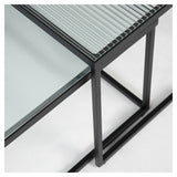 Achemy Coffee Table Glass/Metal