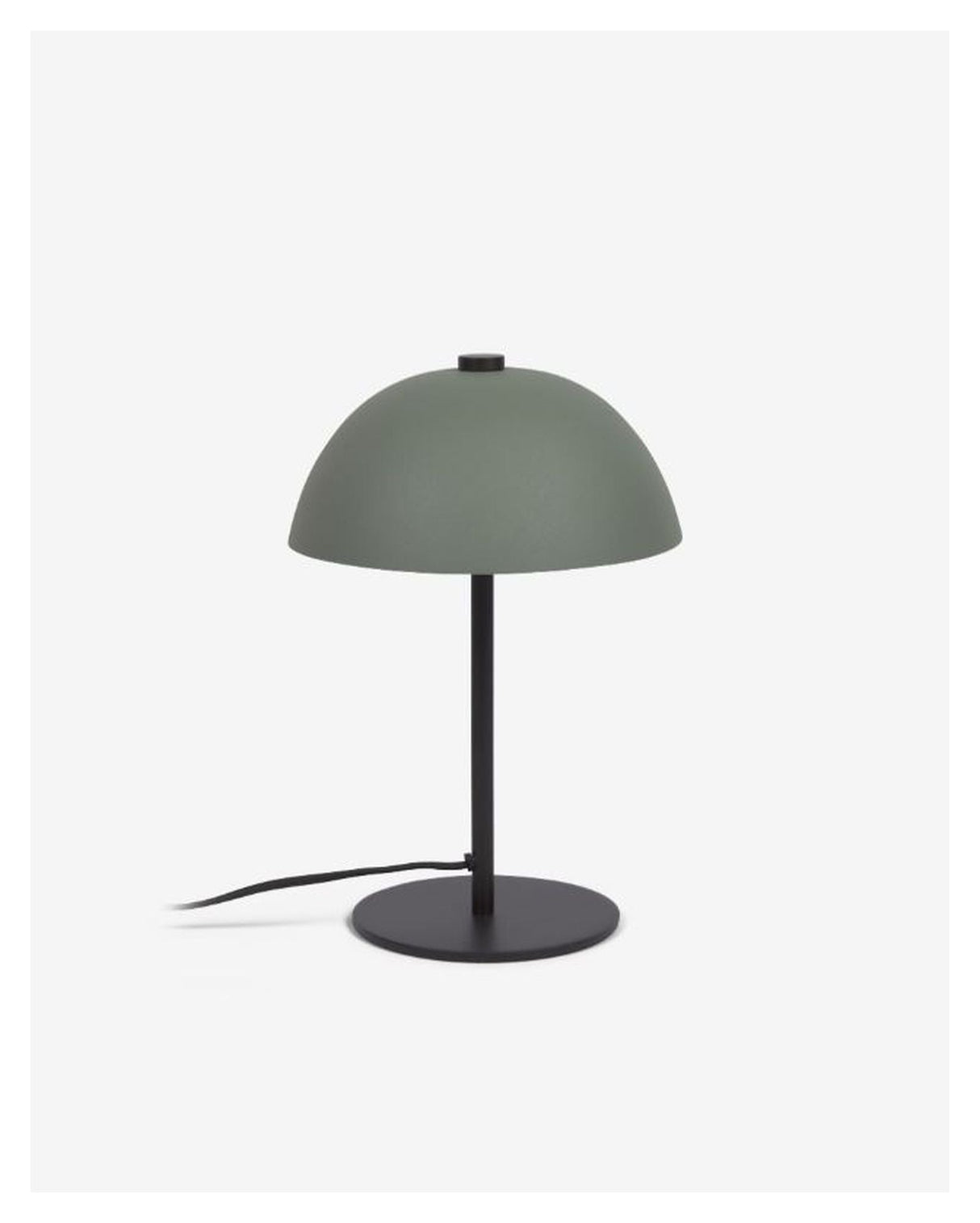 Aleyla Table lamp with green finish, Metal