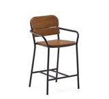 Algueret chair, wood/black 65 cm