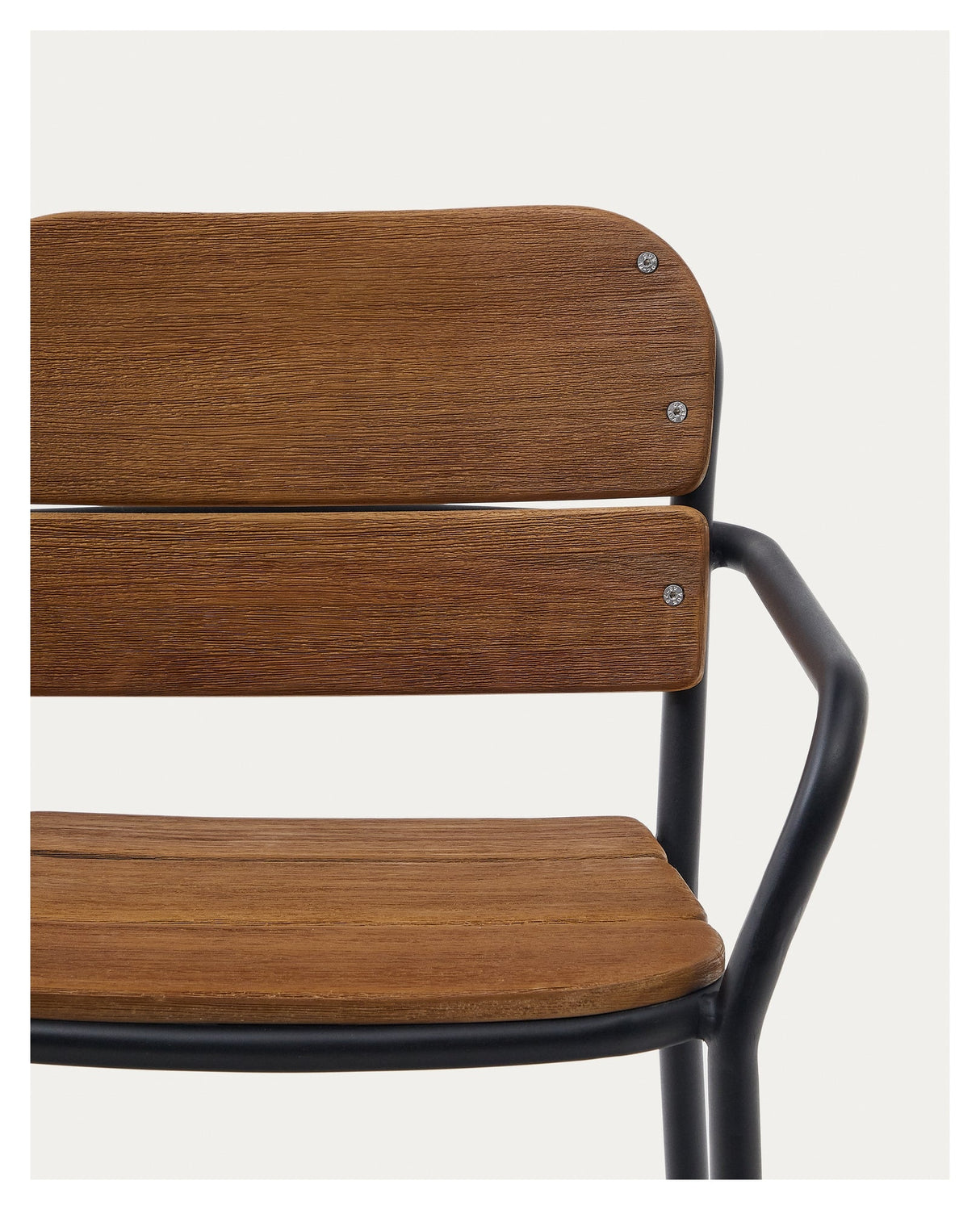 Algueret chair, wood/black 65 cm