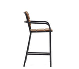 Algueret chair, wood/black 65 cm