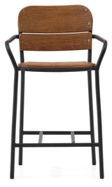 Algueret chair, wood/black 65 cm