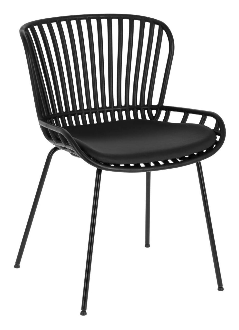 Alma Dining Chair, Black