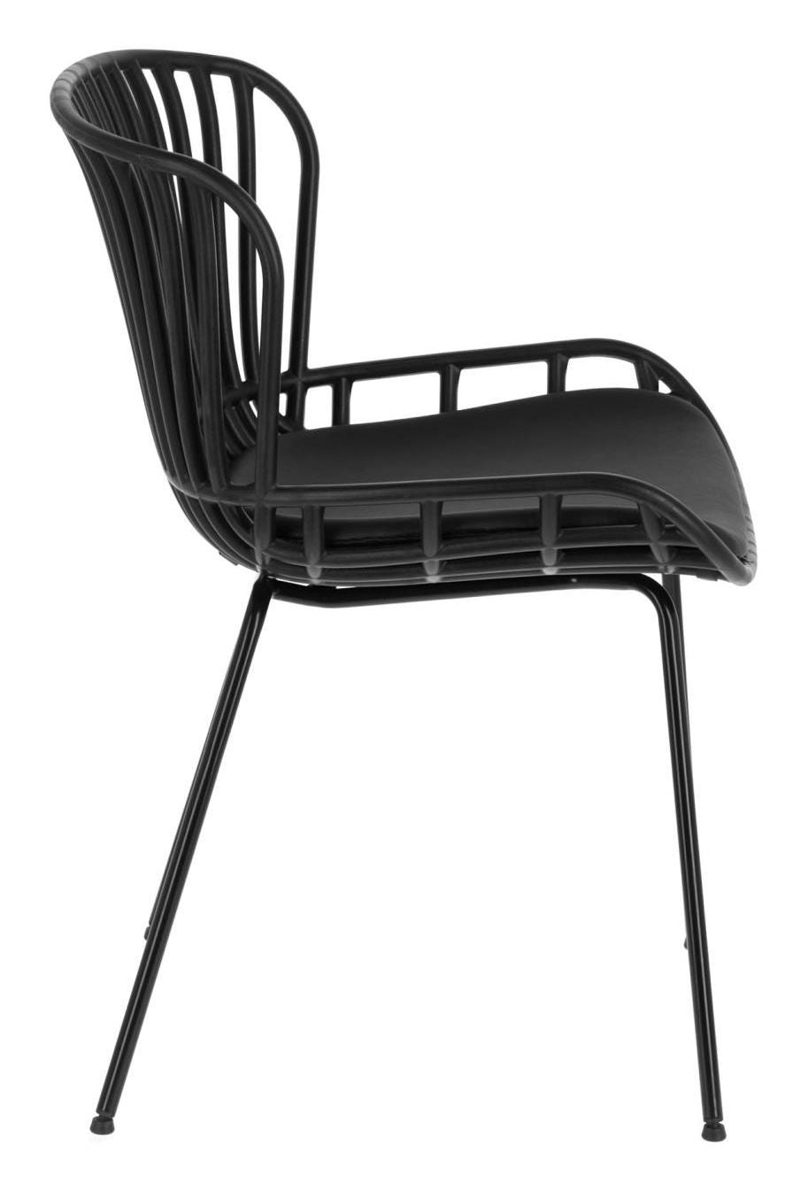 Alma Dining Chair, Black