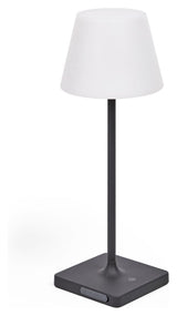 Aluney Outdoor Table Lamp, Black