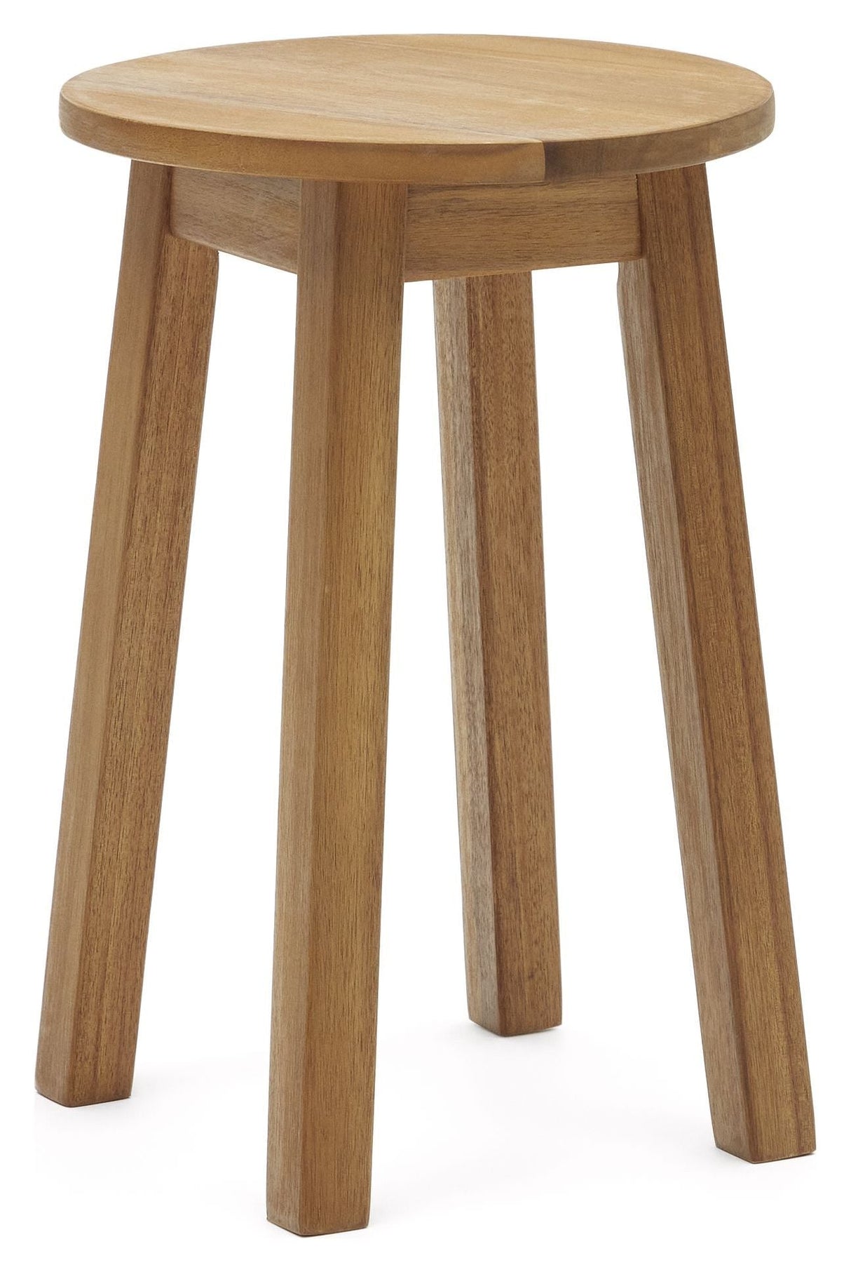 Amel Side Table, Solid Acacia