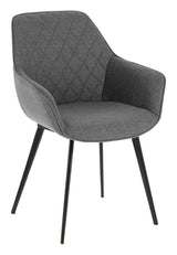 Amira Dining Chair, Light Gray