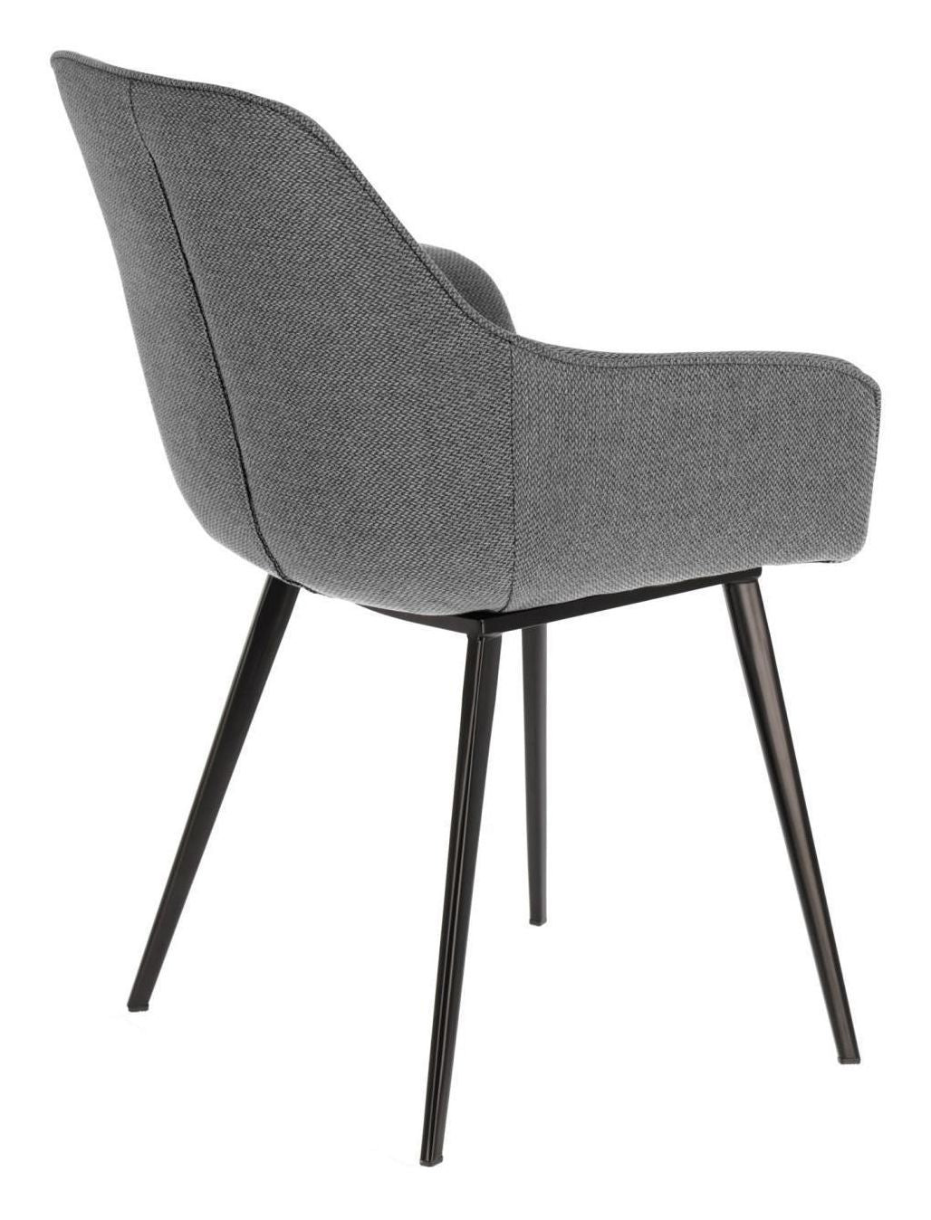 Amira Dining Chair, Light Gray