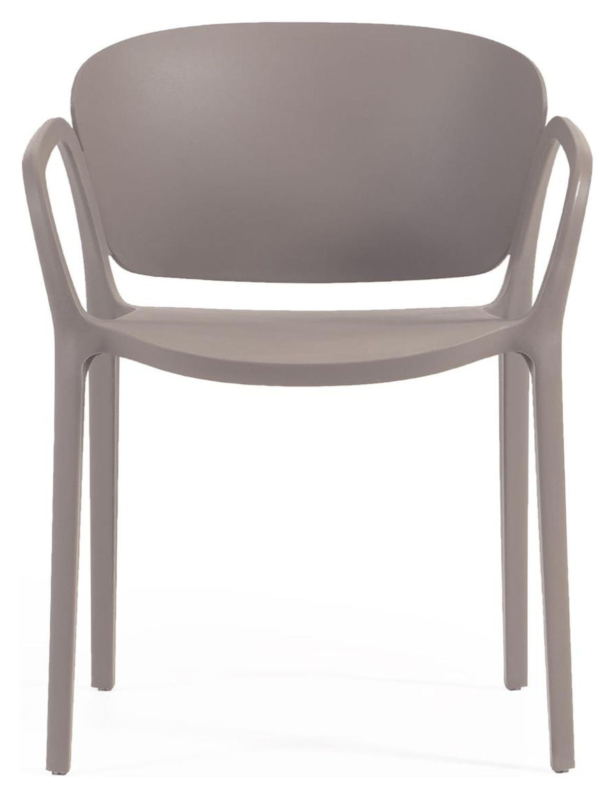 Ania Garden Chair Plastic, Brown