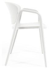 Ania Garden Chair Plastic, White