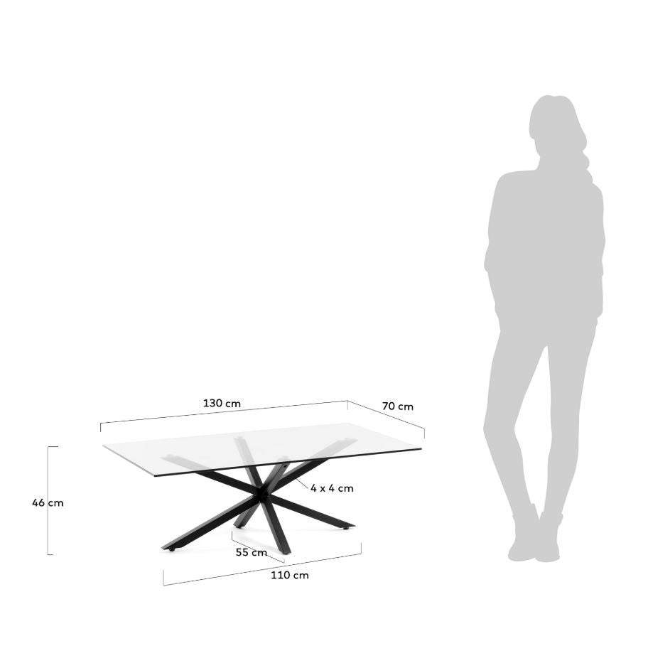 Argon Coffee Table Black