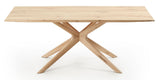 Armande Dining Table 180x90 White Pigmented