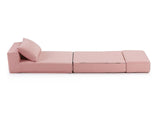 Arty Pouf/Guest Bed, Pink