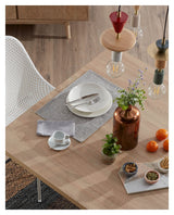 Arya Dining Table 180x100 Black/Nature