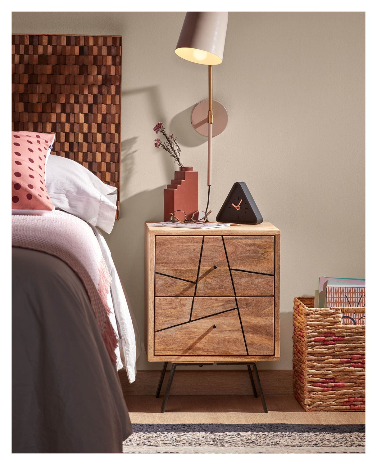 Balia Bedside Table Nature