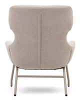 Belina Armchair, Beige Chenille