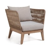 Bellano Lounge Chair w/ Cushions Beige rope