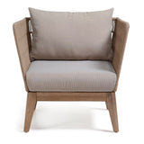 Bellano Lounge Chair w/ Cushions Beige rope