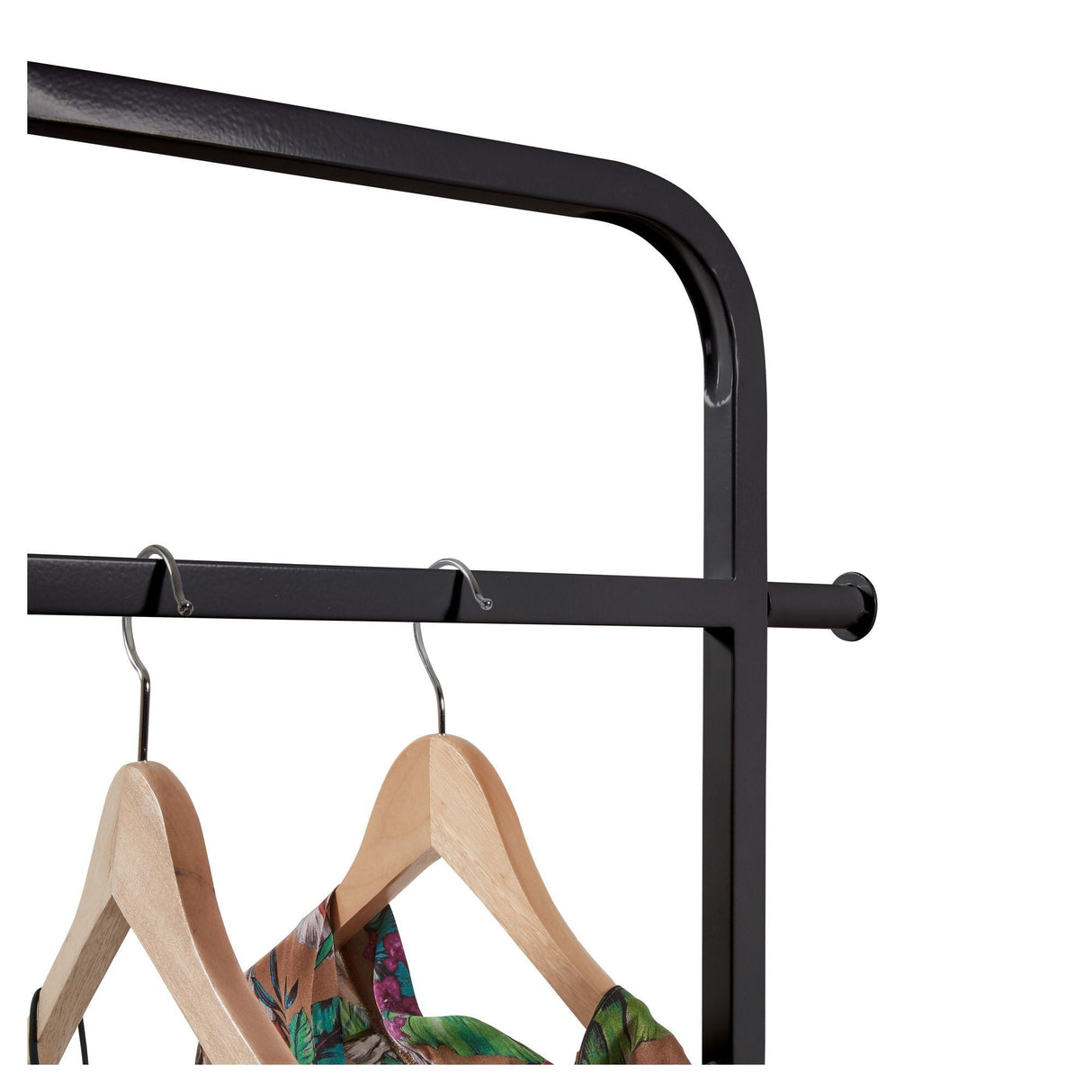 Bently Clothing Rack, Black