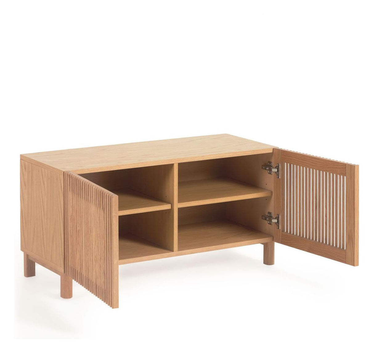 Beyla Bench with 2 doors, Oak/veneer