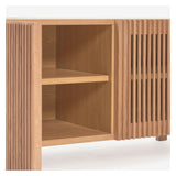 Beyla Bench with 2 doors, Oak/veneer