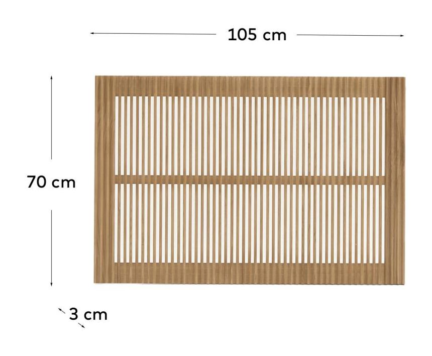 beyla Bedboard for 90 cm bed - Ash