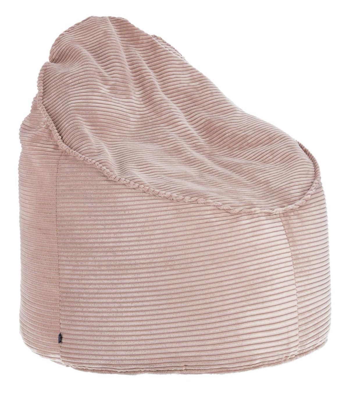 Bimba Beanbag Chair, Pink Velvet