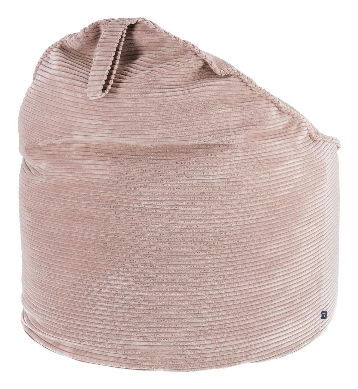 Bimba Beanbag Chair, Pink Velvet