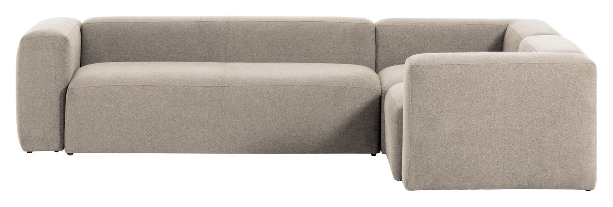 Block 4-pers. Corner sofa Beige