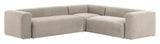 Block 5-pers. Corner sofa Beige