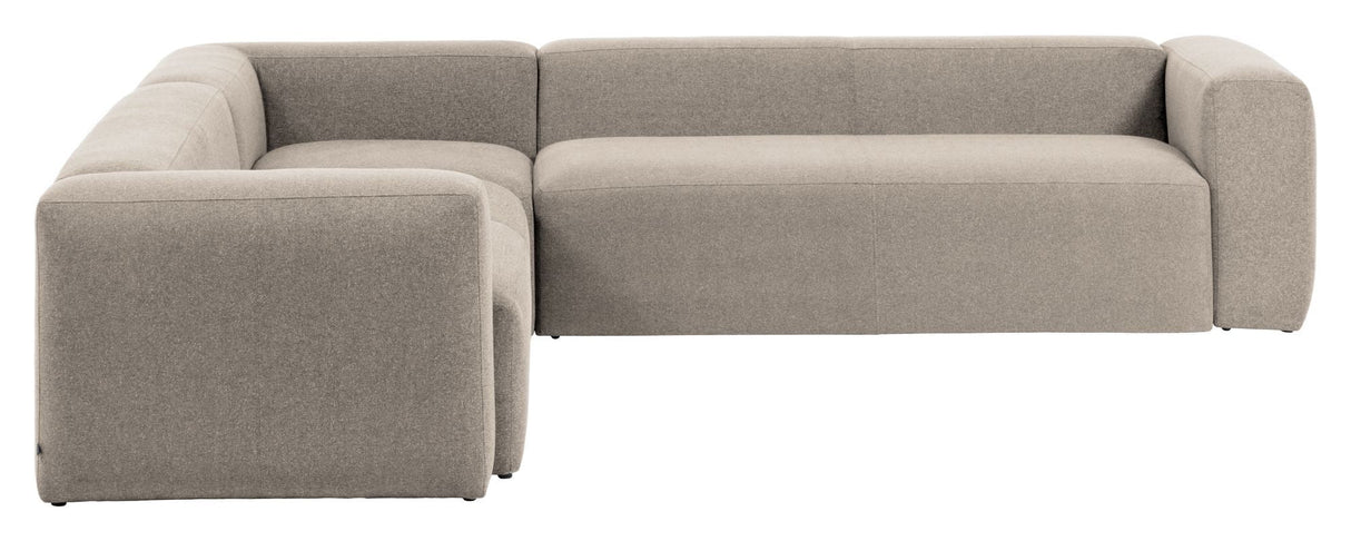 Block 6-pers. Corner sofa Beige