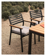 Bona Garden Table, Black, 100x200