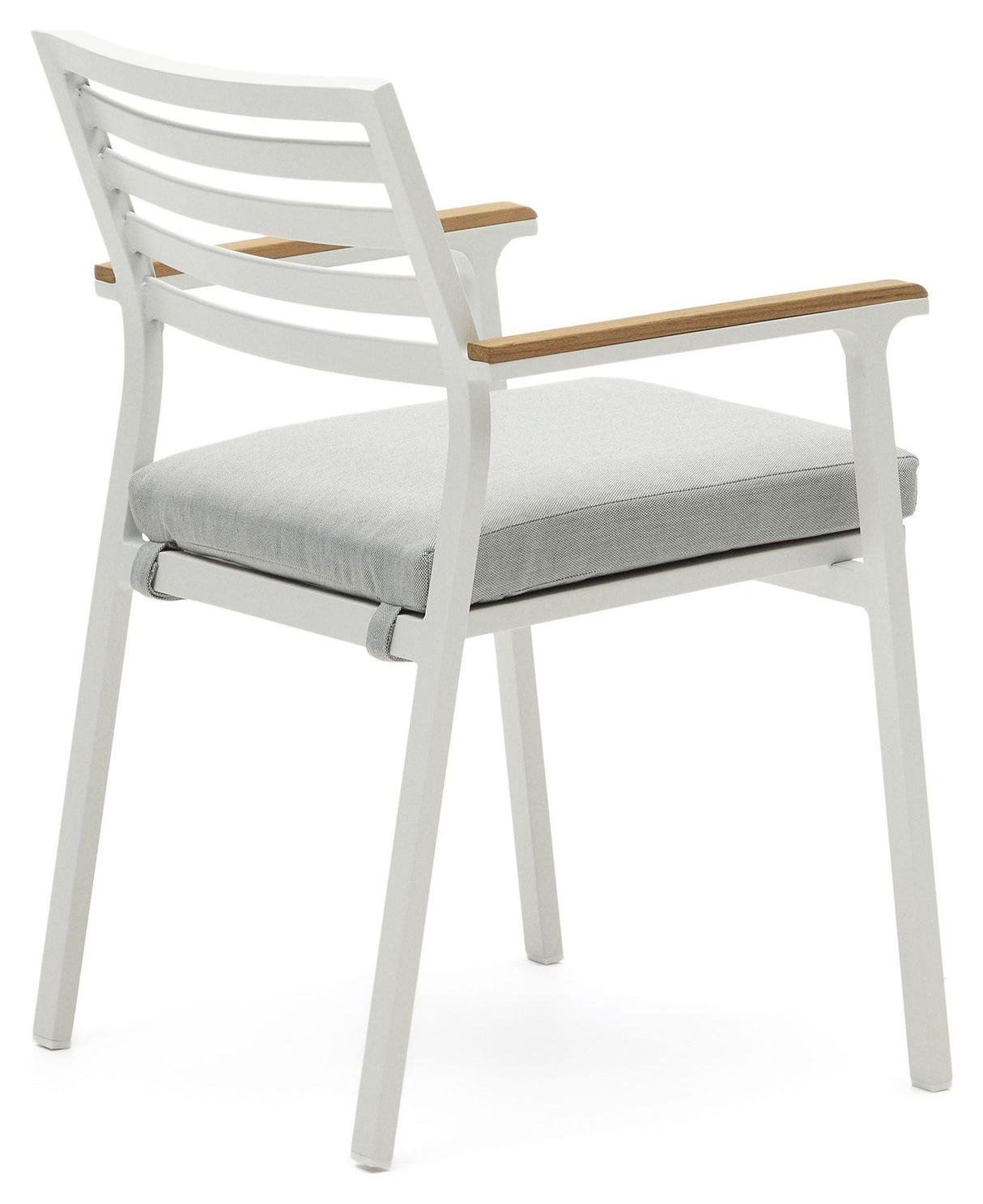 Bona Garden Chair, White Fabric