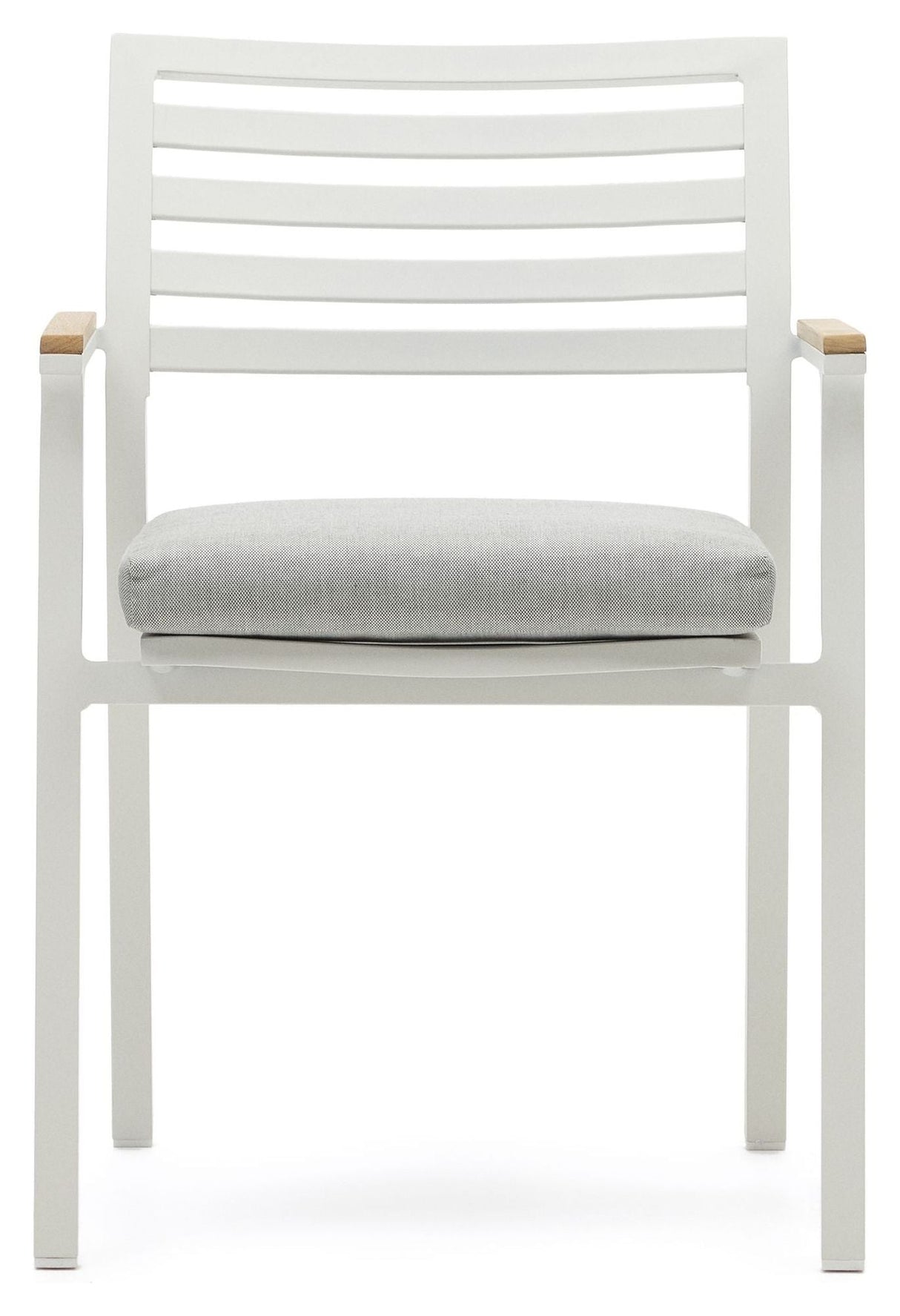 Bona Garden Chair, White Fabric