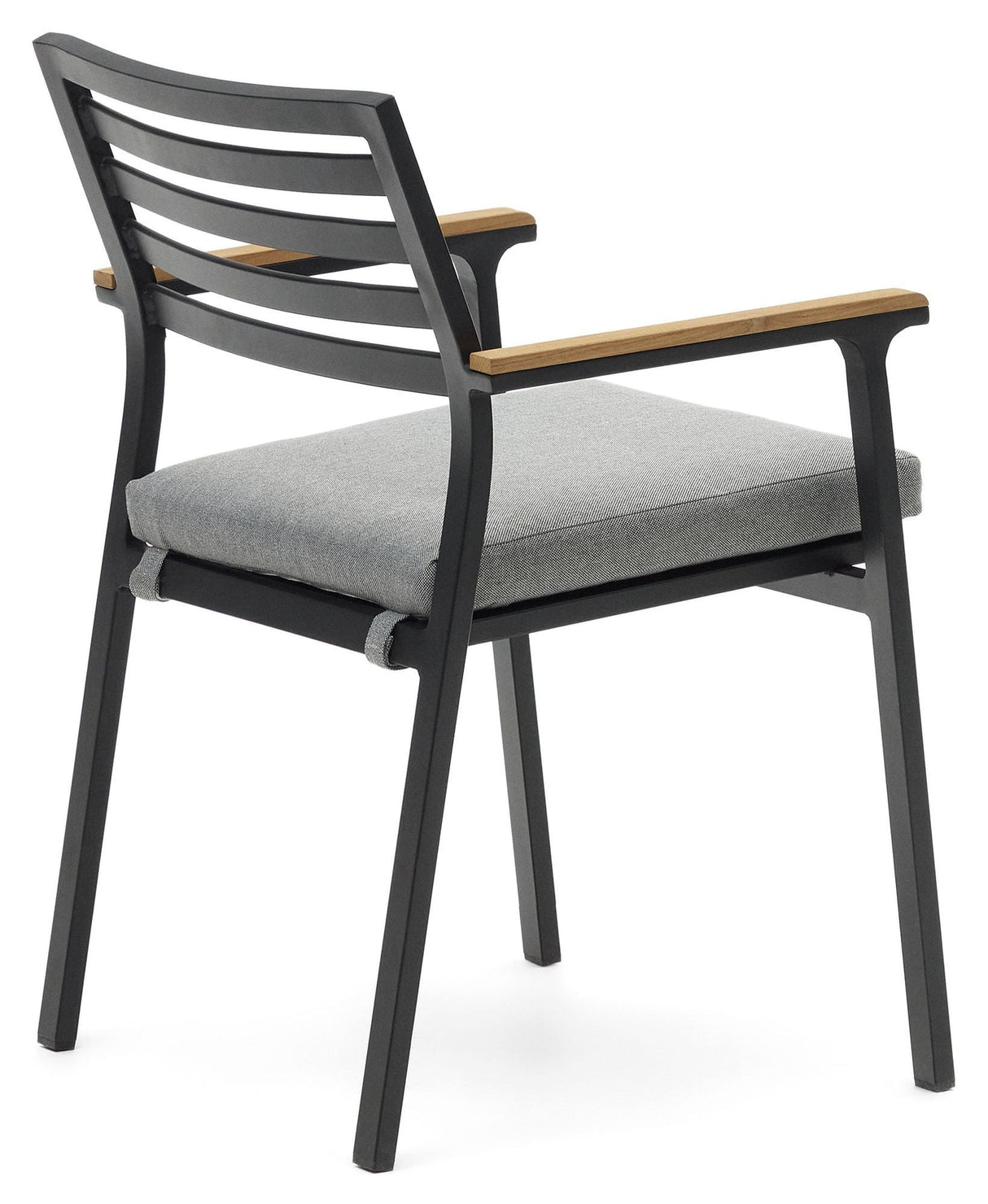 Bona Garden Chair, Black Fabric