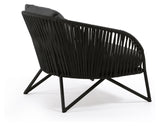 Branzie Lounge Chair, Black