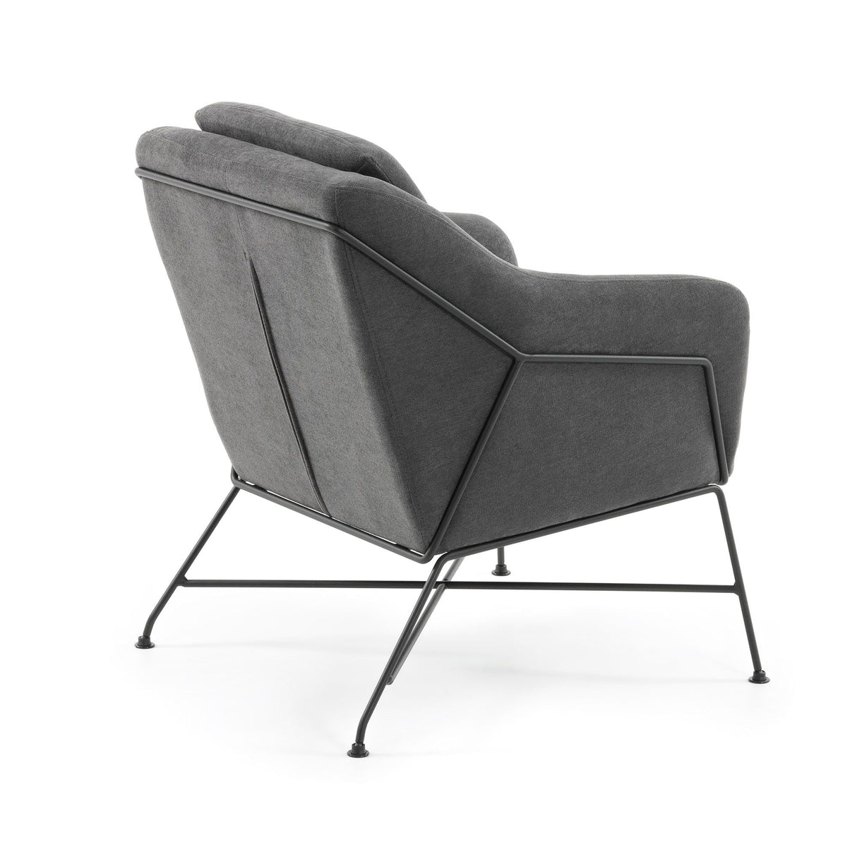 Brida Lounge Chair Black/Graphite