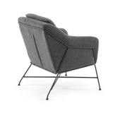 Brida Lounge Chair Black/Graphite