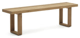 Canadell Bench, Nature teak, B:170