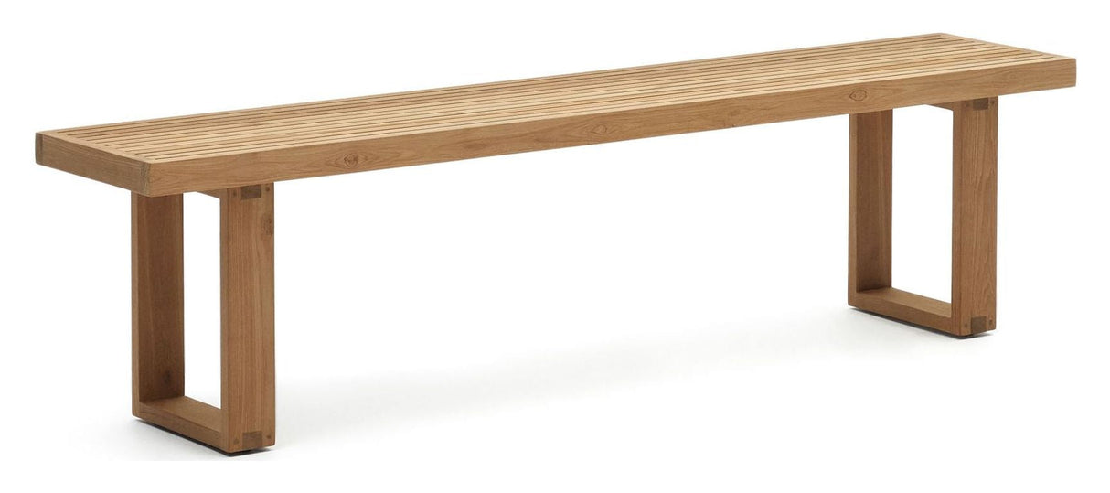 Canadell Bench, Nature teak, B:210