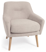 Candela Lounge Chair, Beige